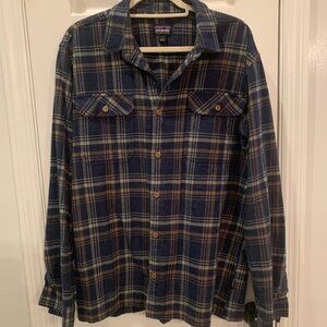 Patagonia Organic Flanel Shirt Men's